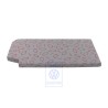 Genuine VW Padded Surface Flannel Grey/Red - 7D0864413F HQT