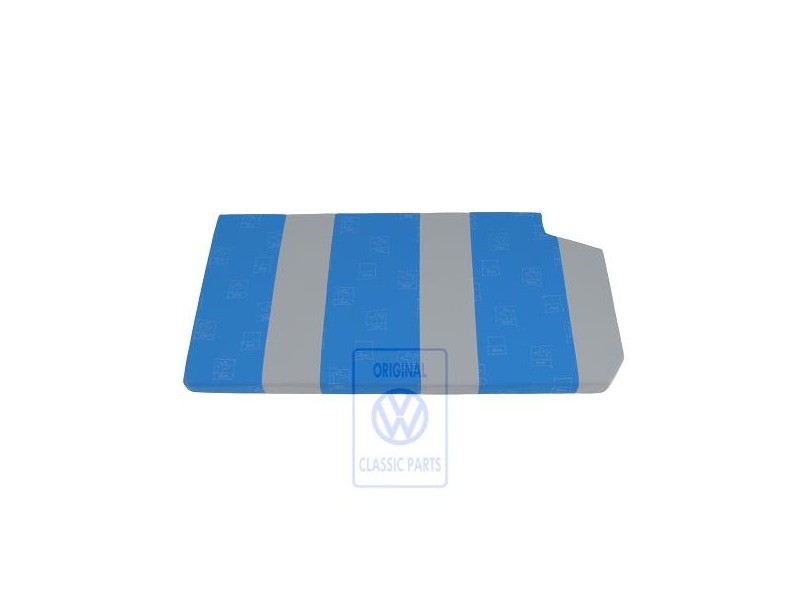 Genuine VW Padded Surface Flannel Grey/Blue - 7D0864413K PAK