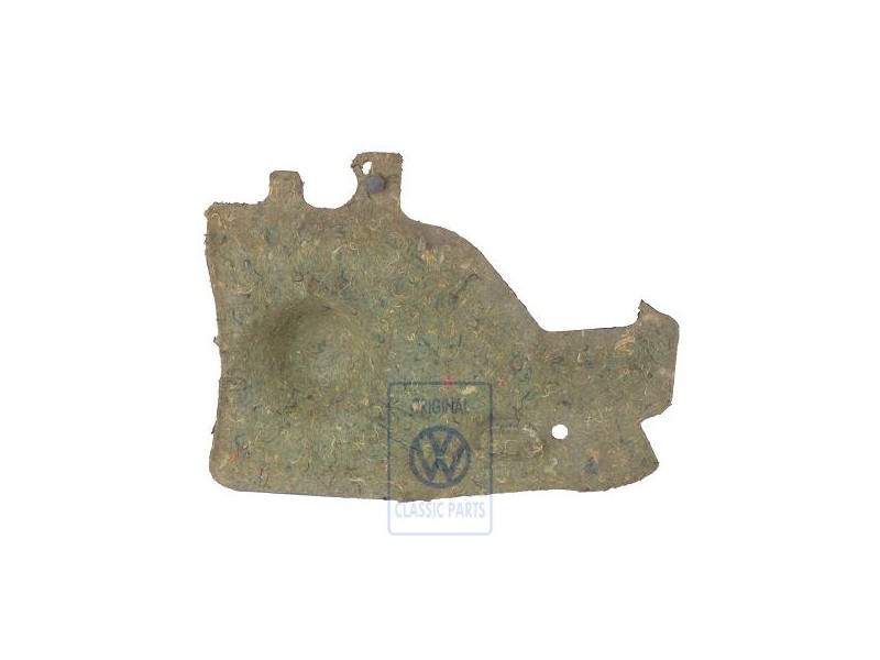 Genuine VW Sound Absorber-Pillar A - 7D0864954