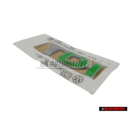 Genuine VW TDi Rear Boot Badge Emblem Yellow Green - 3B0853675ACKKH