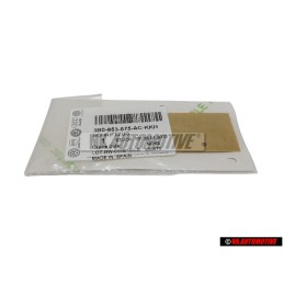 Genuine VW TDi Rear Boot Badge Emblem Yellow Green - 3B0853675ACKKH