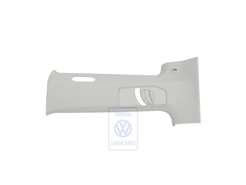 Genuine VW B-Pillar Trim Pearl Grey - 7D0867239H 2EN