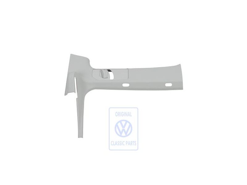 Genuine VW B-Pillar Trim Pearl Grey - 7D0867239J 2EN