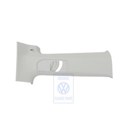 Genuine VW B-Pillar Trim Pearl Grey - 7D0867240G 2EN