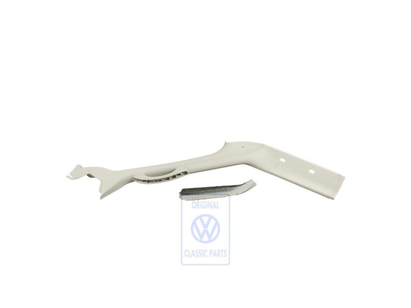 Genuine VW A-Pillar Trim Pearl Grey - 7D0867266B 2EN