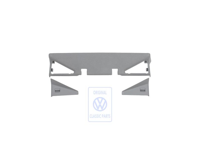 Genuine VW Seat Frame Trim Flannel Grey - 7D0868613E 7DP