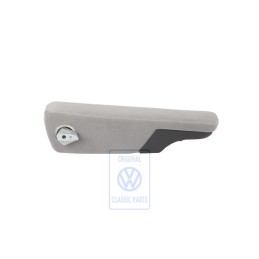 Genuine VW Armrest (Fabric) Flannel Grey - 7D0881081T 2EY