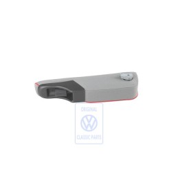 Genuine VW Armrest (Fabric) Flannel Grey/Red - 7D0881082R PAP
