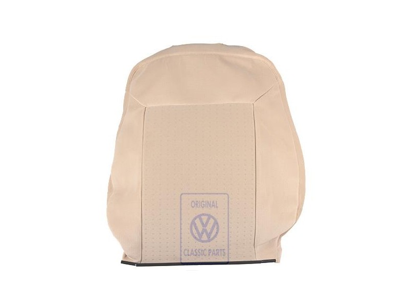 Genuine VW Backrest Cover (Fabric) Light Beige - 7D0881805AJHYD