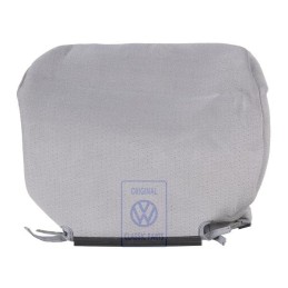 Genuine VW Head Restraint Cover (Cloth) Flannel Grey - 7D0881921B 9QH