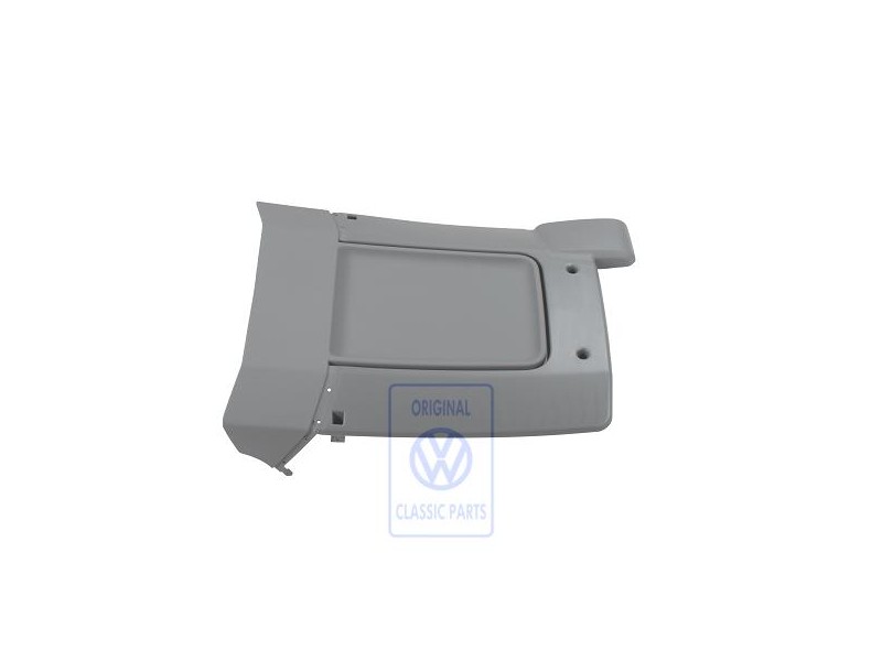 Genuine VW Backrest Cover Flannel Grey - 7D0883319A U71
