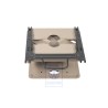 Genuine VW Seat Frame Light Beige - 7D0883669D R34