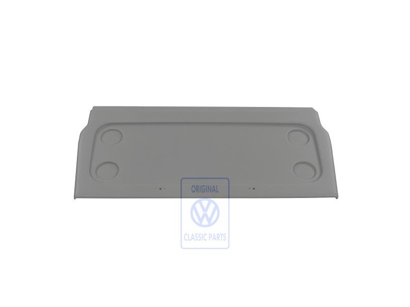 Genuine VW Backrest Cover Flannel Grey - 7D0883943 2DQ