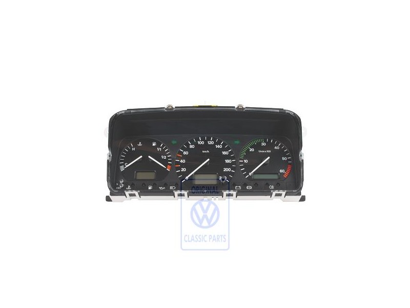 Genuine VW Combi-Instrument Satin Black - 7D0919862LX01C