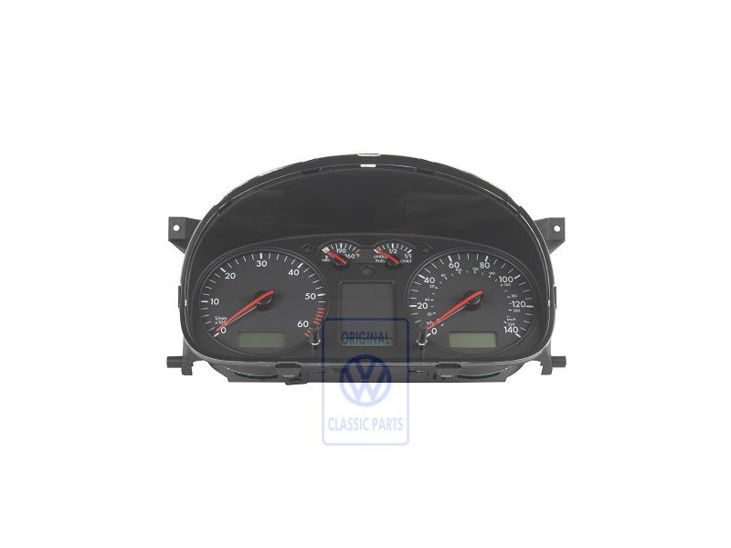Genuine VW Combi-Instrument Satin Black - 7D0920900DX01C