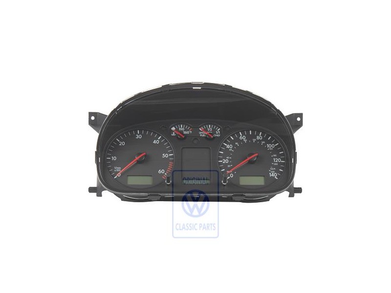 Genuine VW Combi-Instrument Satin Black - 7D0920901EX01C