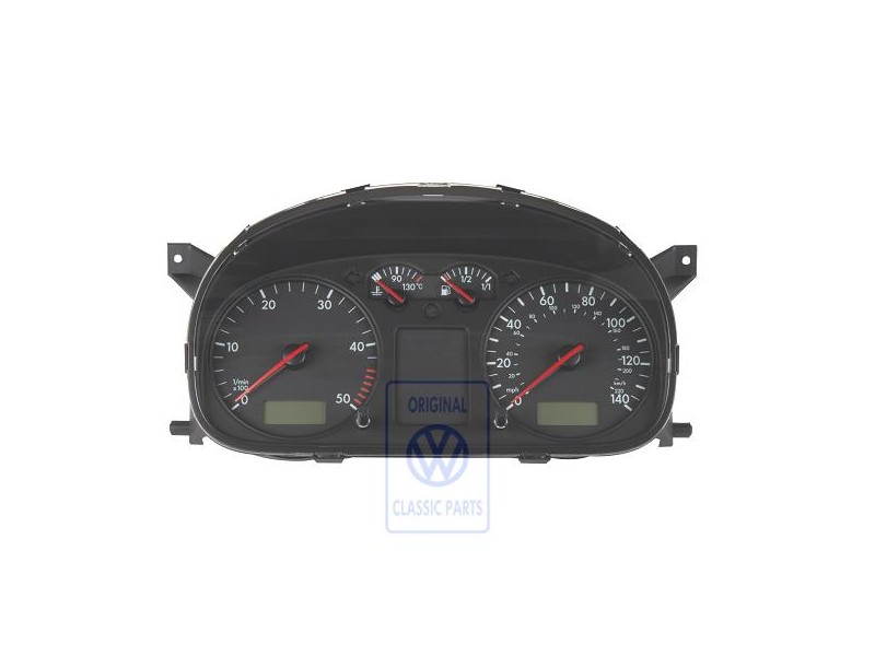 Genuine VW Combi-Instrument Satin Black - 7D0920902CX01C