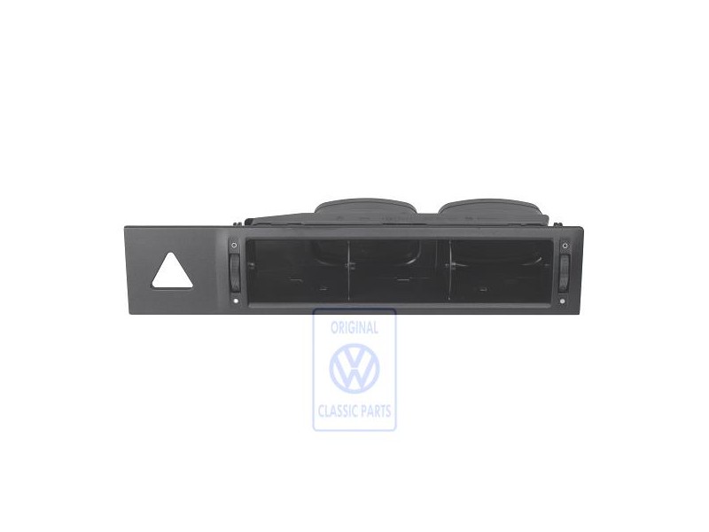 Genuine VW Housing For Air Vent Satin Black - 7D1819703B 01C