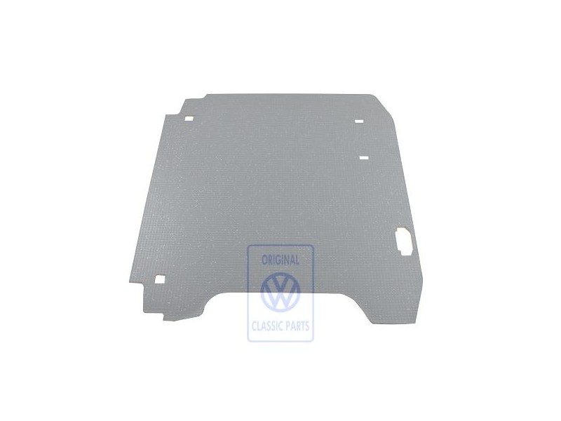 Genuine VW Base Plate With Pad Grey/Silver - 7D1863705E 42L