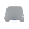 Genuine VW Base Plate With Pad Grey/Silver - 7D1863705E 42L