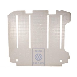 Genuine VW Base Plate With Pad Grey/Silver - 7D1863705G 42L
