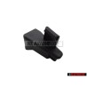 Genuine VW Cap For Guide Rail Satin Black - 191881348 01C