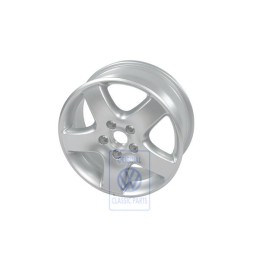 Genuine VW Aluminium Rim Bright Chrome - 7H0601025C Z31