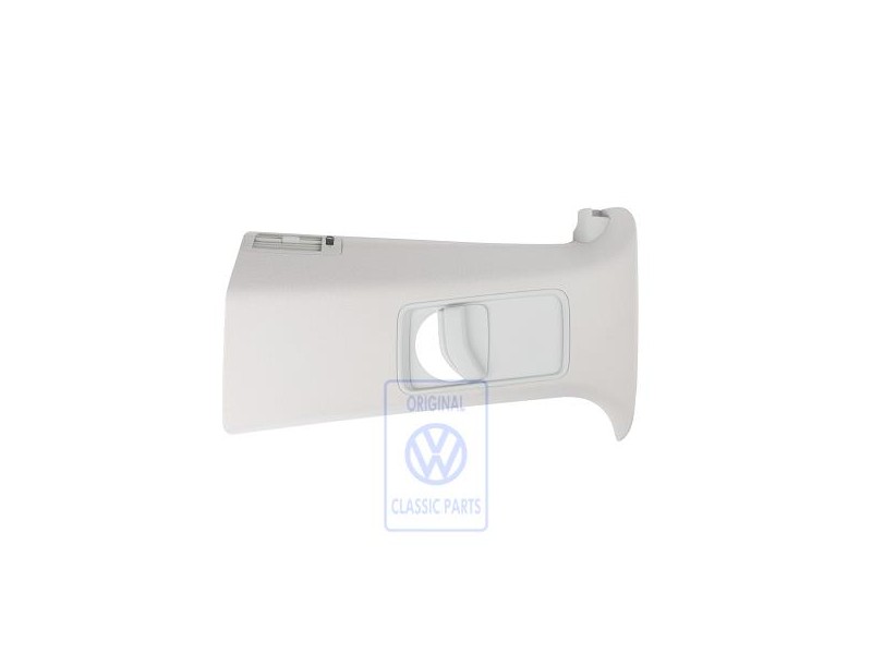 Genuine VW B-Pillar Trim Pearl Grey - 7H0867243AS2XP