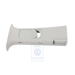 Genuine VW B-Pillar Trim Pearl Grey - 7H0867243AT2XP