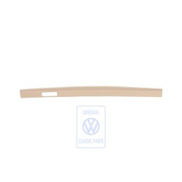 Genuine VW End Trim Pure Beige - 7H0867625J 7B9