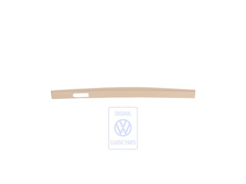 Genuine VW End Trim Pure Beige - 7H0867625J 7B9