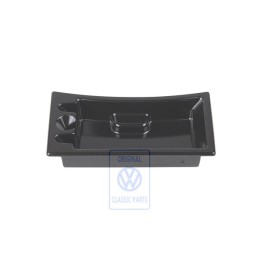 Genuine VW Ashtray Insert Satin Black - 7H5857951B 9B9