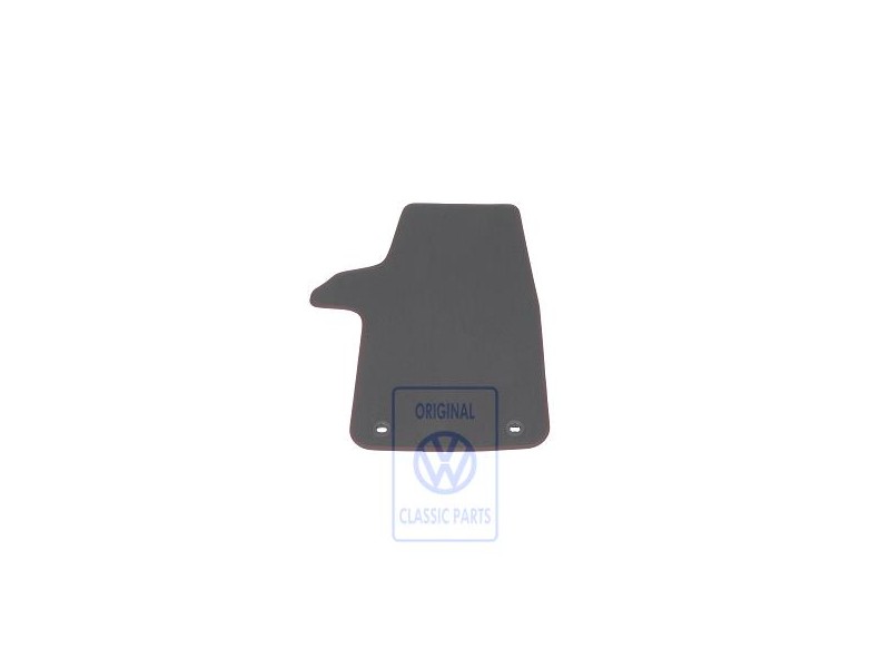Genuine VW Floor Mat Red/Anthracite - 7H5863713 VJB
