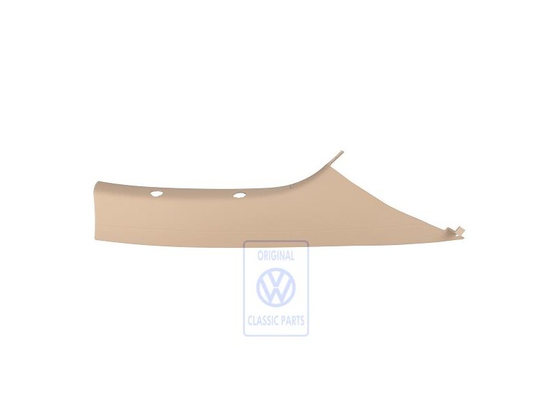 Genuine VW A-Pillar Trim Pure Beige - 7H9867234F 3U5