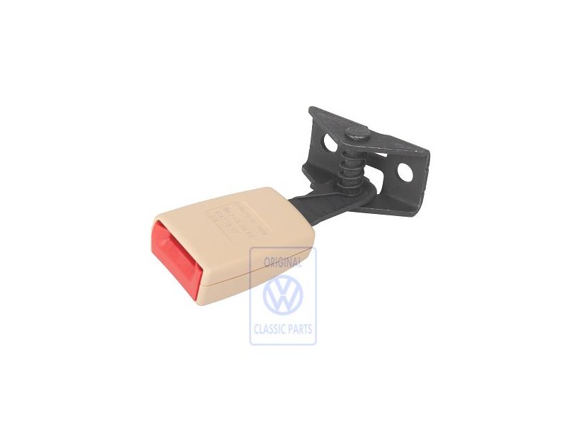 Genuine VW Belt Latch Sun Beige/Fire Red - 7L0857821C PNE
