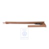 Genuine VW Cover For Guide Rail Teak (Brown) - 7L0881477M 7D6