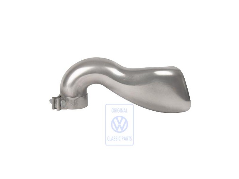 Genuine VW Trim For Exhaust Tail Pipe - 7L6253682F