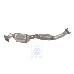 Genuine VW Exhaust Pipe With Catalyst - 7L6254300AX