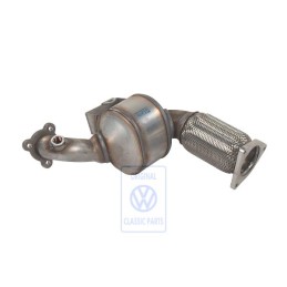 Genuine VW Exhaust Pipe With Pre-Catalyst - 7L6254300 X