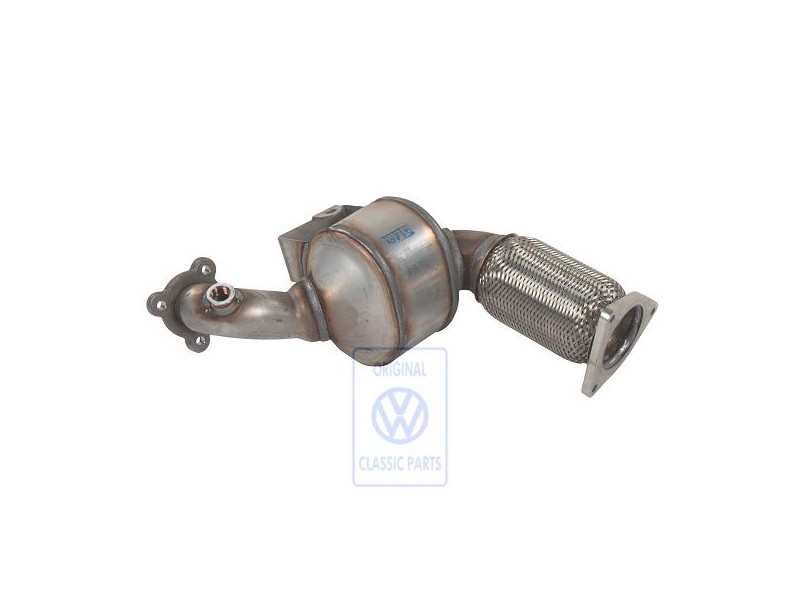 Genuine VW Exhaust Pipe With Pre-Catalyst - 7L6254300 X