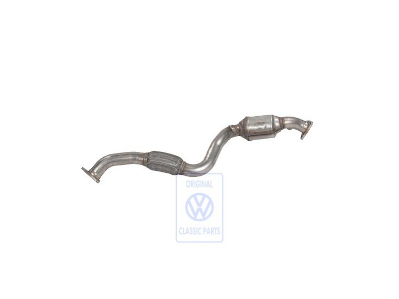 Genuine VW Exhaust Pipe With Pre-Catalyst - 7L6254301JX