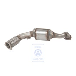 Genuine VW Exhaust Pipe With Catalyst - 7L6254301TX