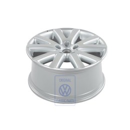 Genuine VW Aluminium Rim Diamond Silver - 7L6601025N 8Z8