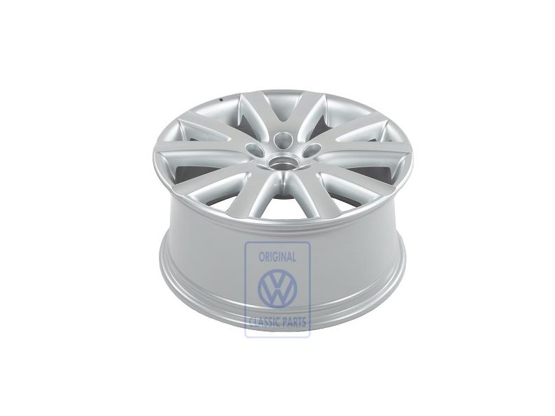 Genuine VW Aluminium Rim Diamond Silver - 7L6601025N 8Z8