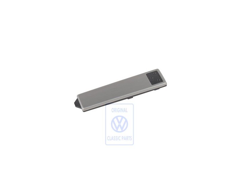 Genuine VW Trim Insert Aluminium Embossed - 7L6713171A 7U7