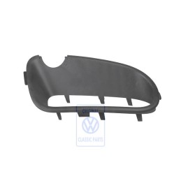 Genuine VW Air Guide Housing Satin Black - 7L6853663E 9B9