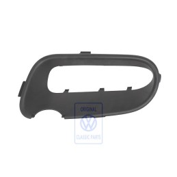 Genuine VW Air Guide Housing Satin Black - 7L6853664E 9B9