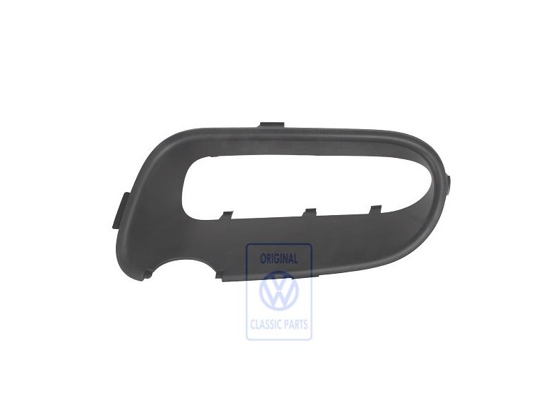 Genuine VW Air Guide Housing Satin Black - 7L6853664E 9B9