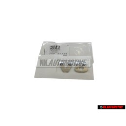 Genuine VW V8 Rear Boot Badge Emblem Chrome - 7L6853675C