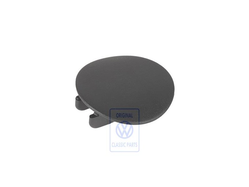 Genuine VW Cover Cap Satin Black - 7L6857085 01C